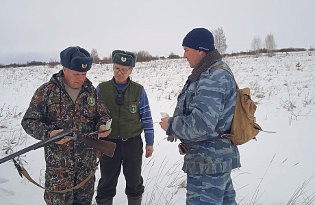 На территории Пензенской области выявлено 2 нарушения охотничьего законодательства